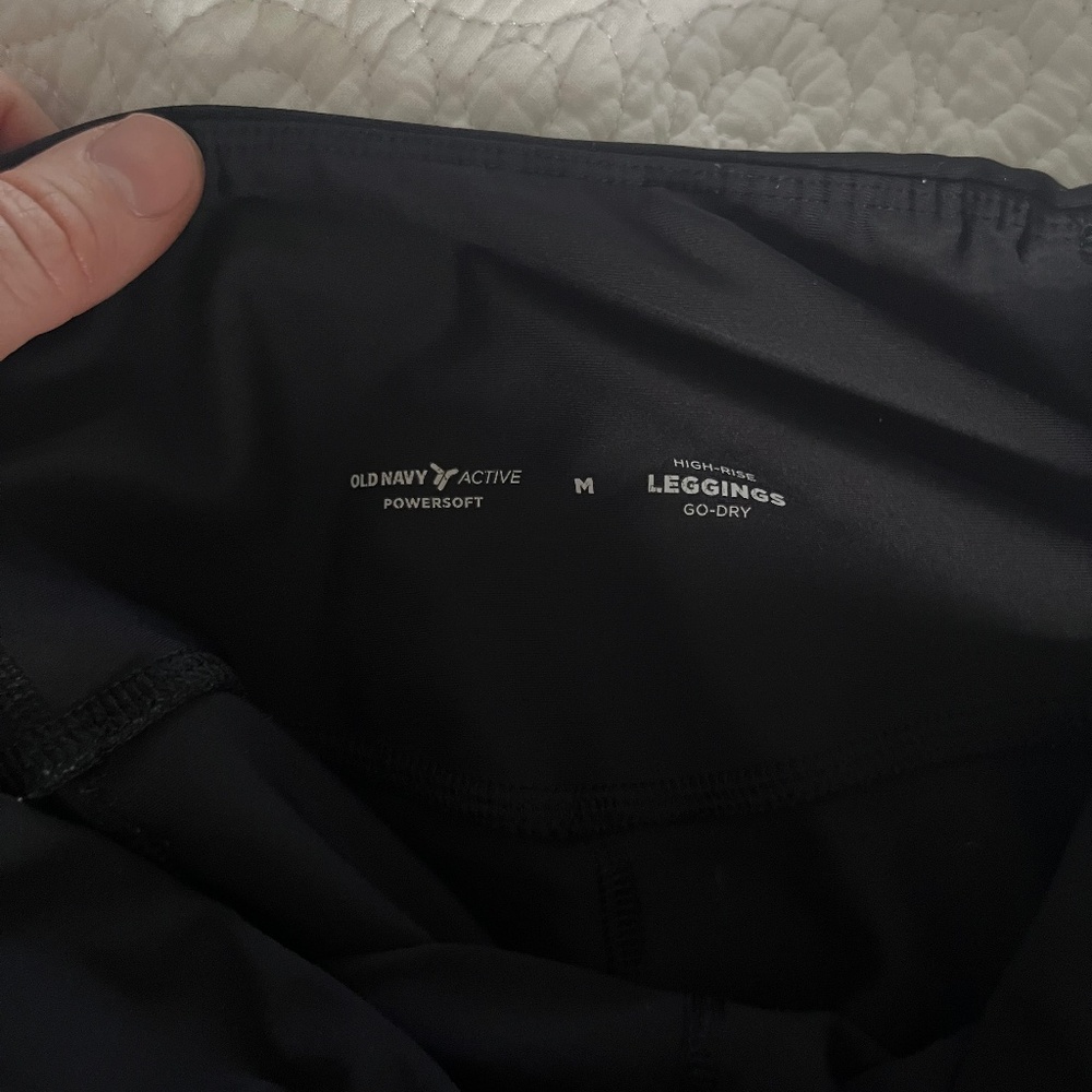 Black old navy leggings
